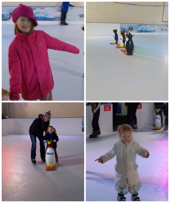 Ice skating at Butlins