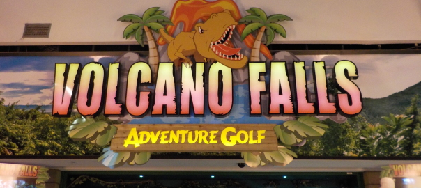 Volcano Falls Adventure Golf Castleford