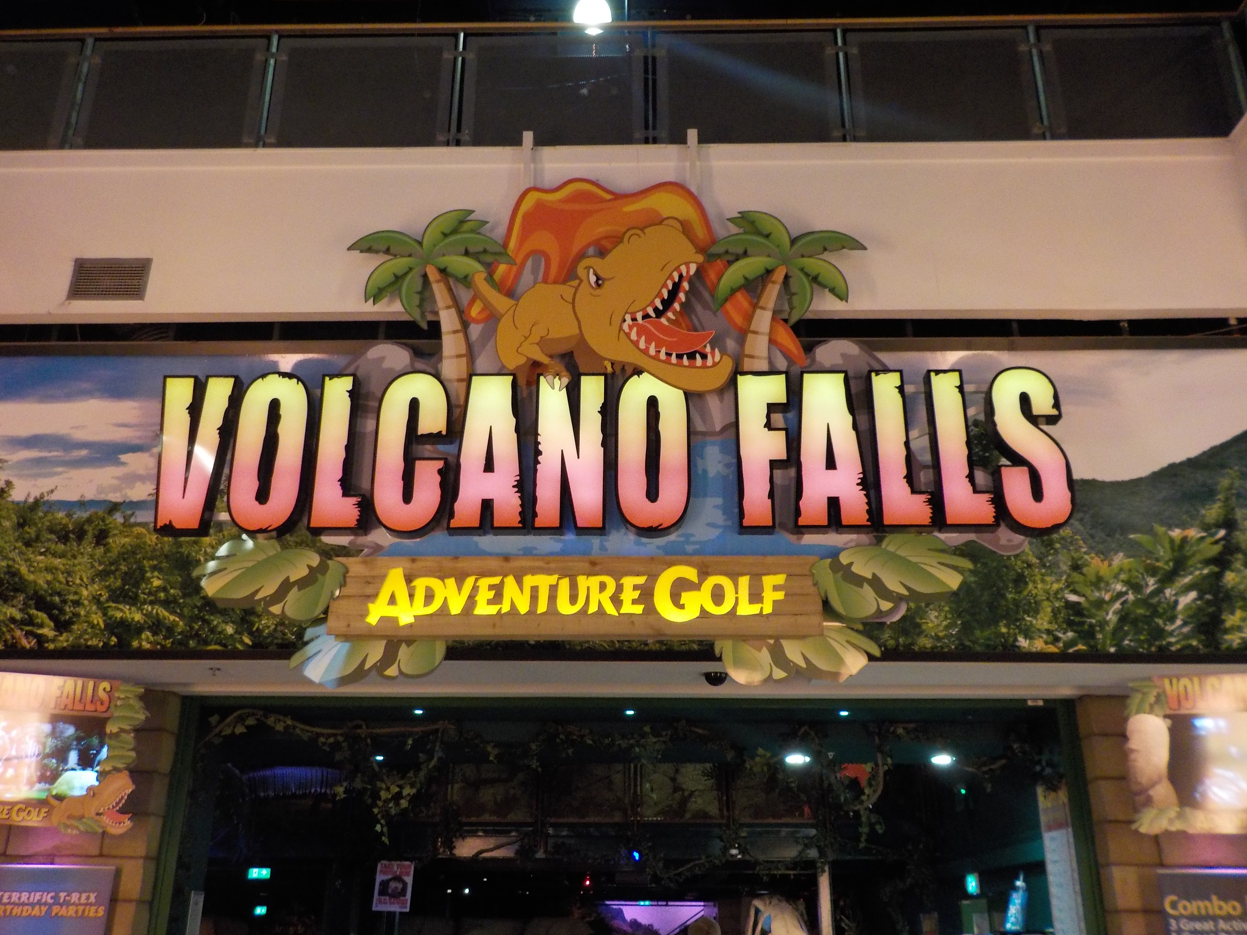 Volcano Falls Adventure Golf Castleford