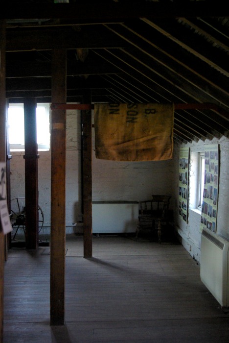 The flour room at Skidby Mill