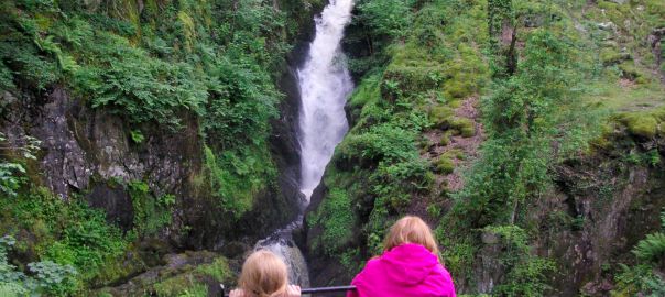 Aira Force falls in The Lake District