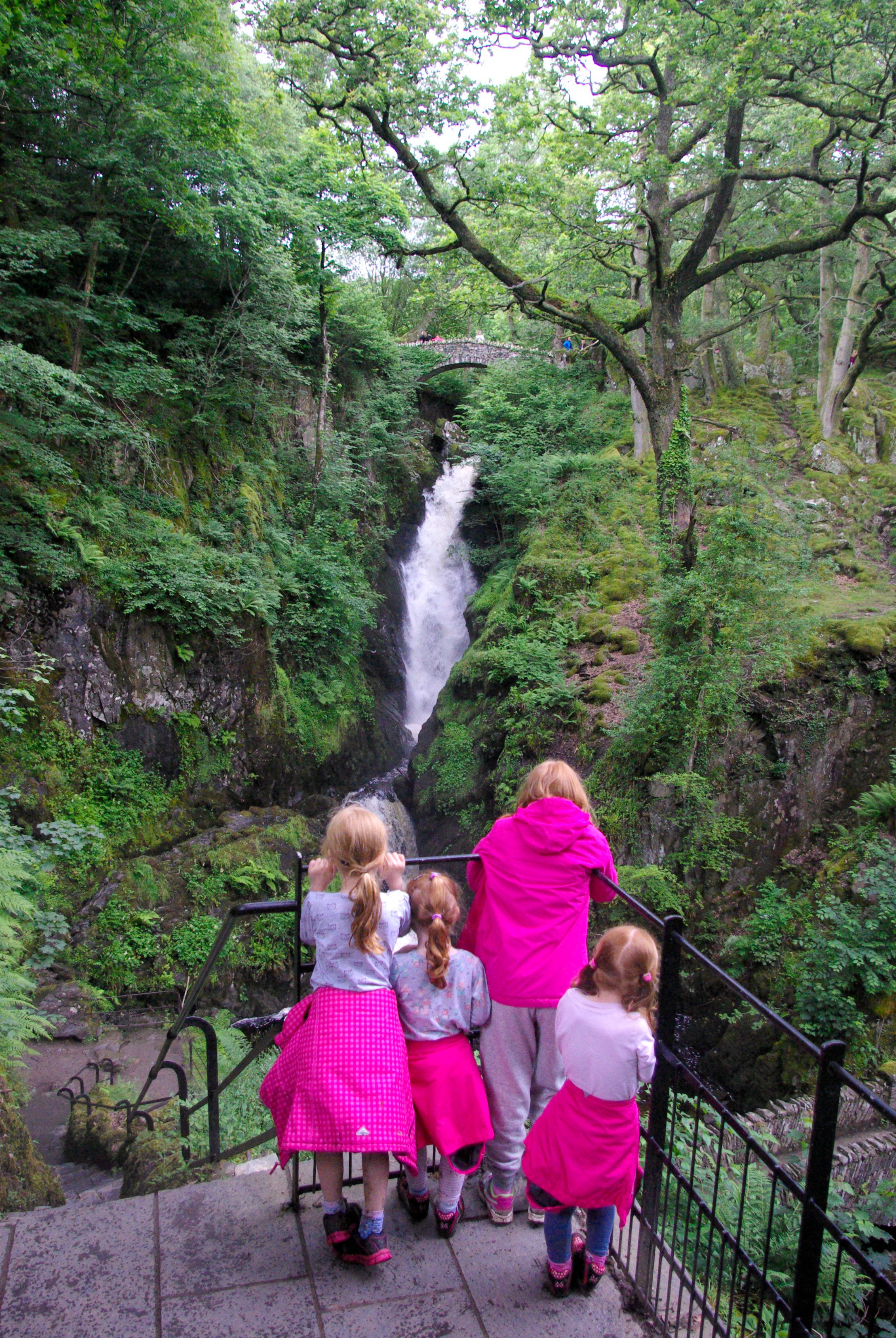 Aira Force falls in The Lake District