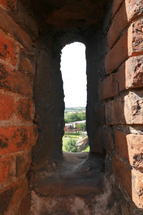 Through the windows at Tamworth Castle