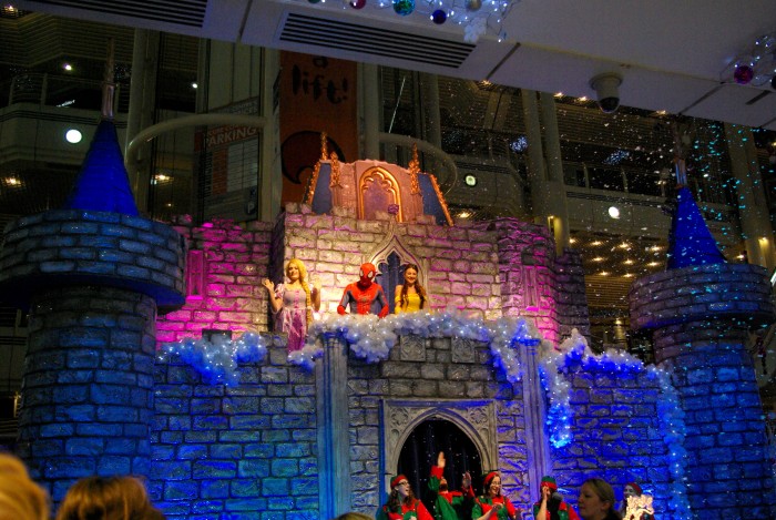 VIP launch of Santas Grotto at Princes Quay Hull