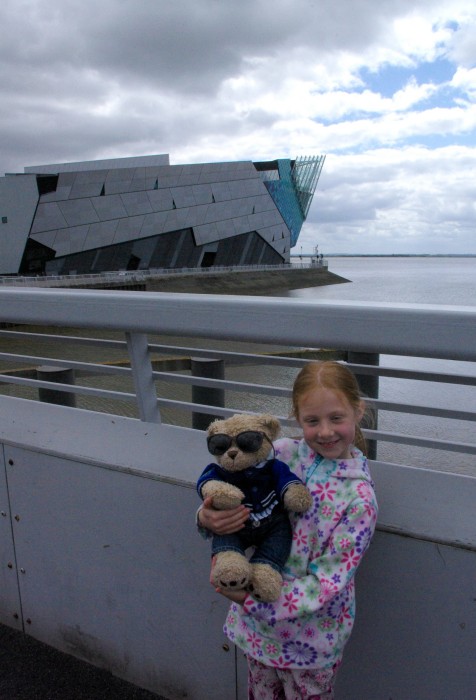 The Deep Hull with Charlie the school bear