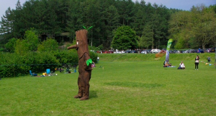 Stick Man Chase at Stick Man Games at Dalby Forest