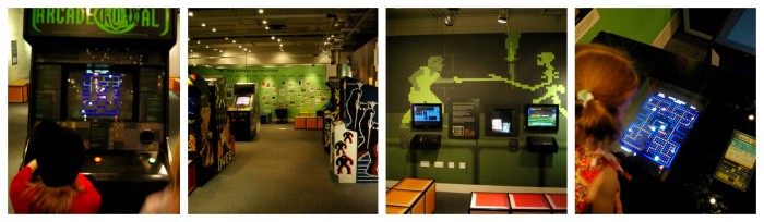 Classic arcade games at the National Media Museum