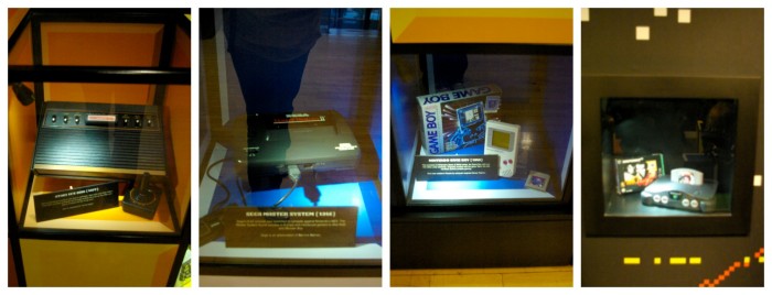 Classic gaming consoles at the National Media Museum