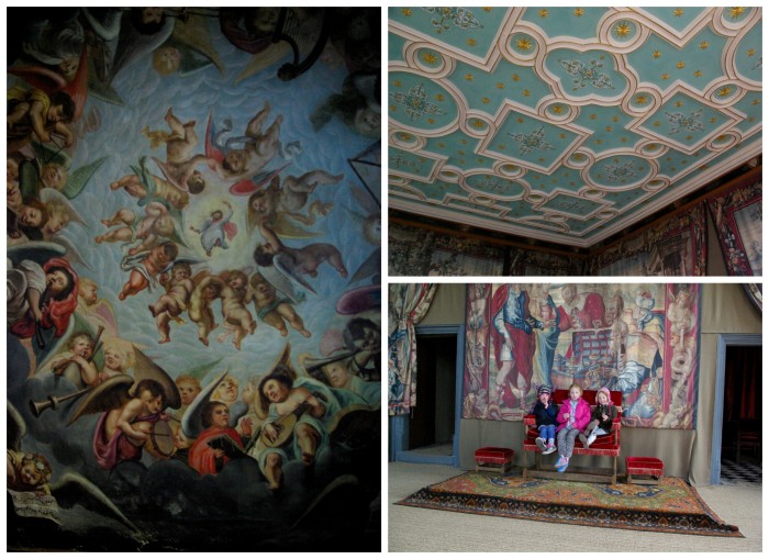 Inside the keep at Bolsover Castle