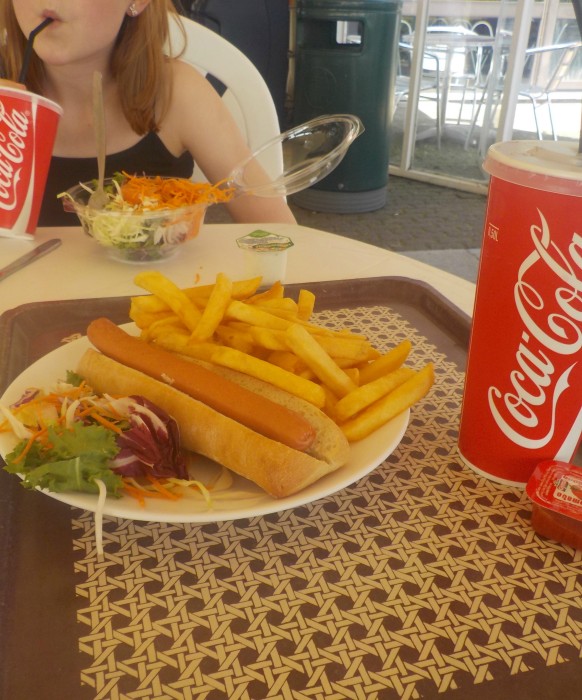 The cafe at Mini Europe