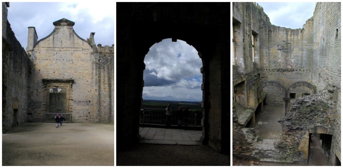 The great hall at Bolsover Castle