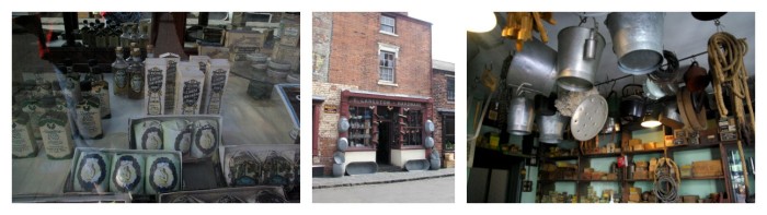 The chemist shop and the hardware store at Black Country Living Museum