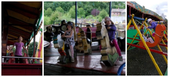 The funfair at Black Country Living Museum