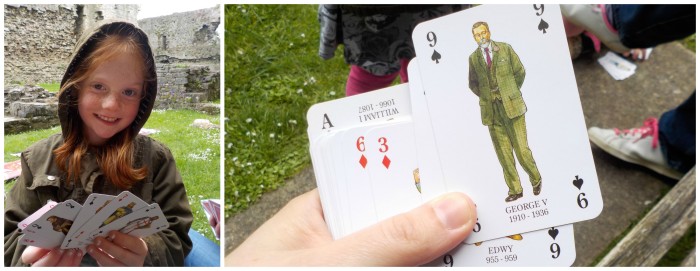 Kings and Queens card game from English Heritage