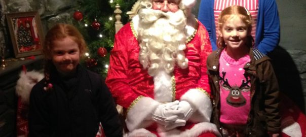 Meeting Santa at Flemingate Beverley