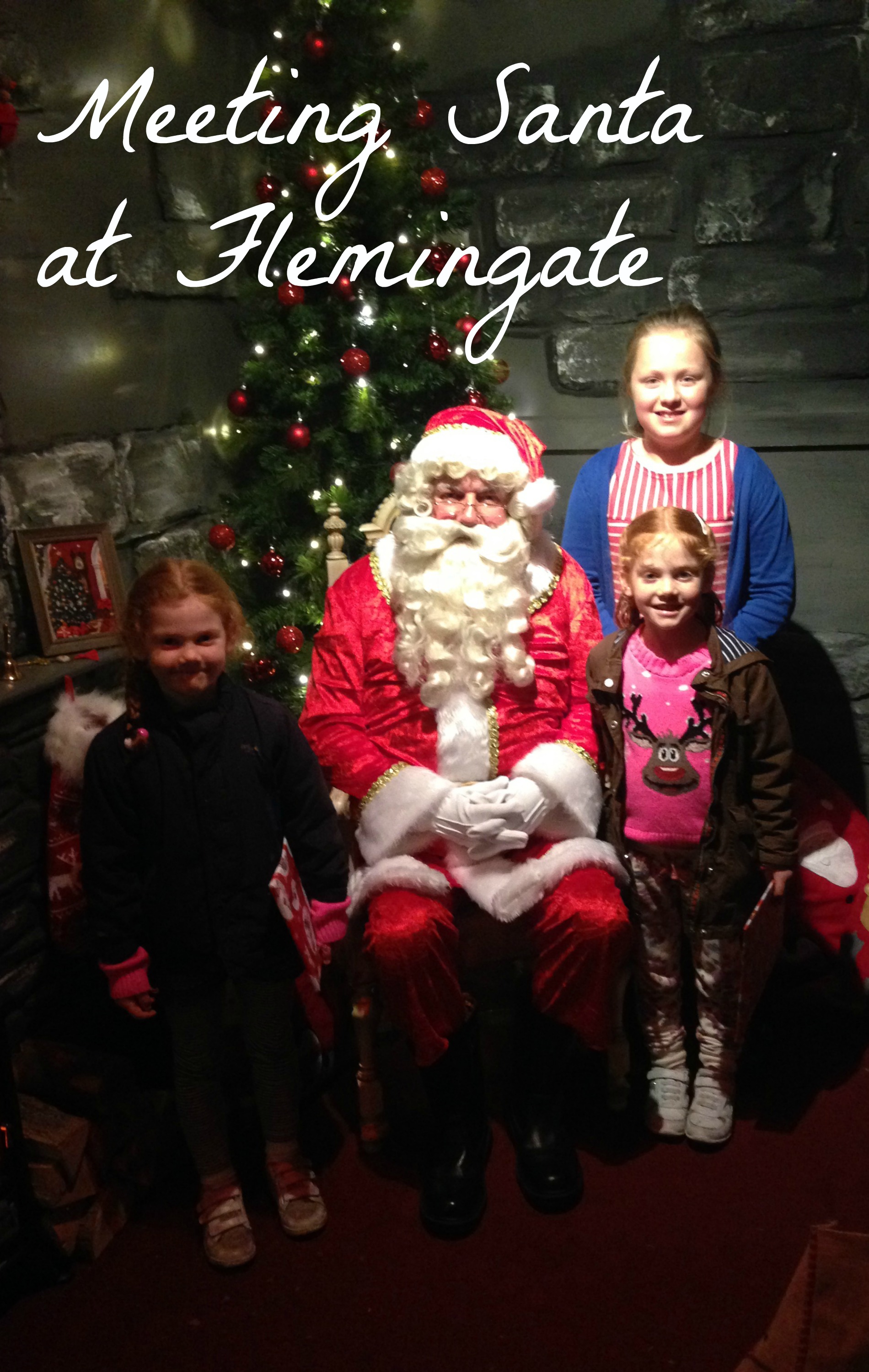 Meeting Santa at Flemingate Beverley