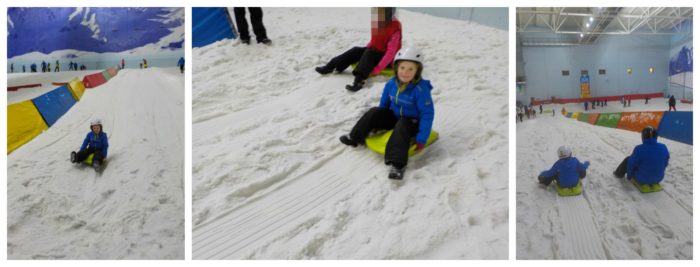 Sledging at Chill Factore