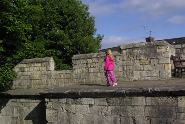 Walking the walls in York