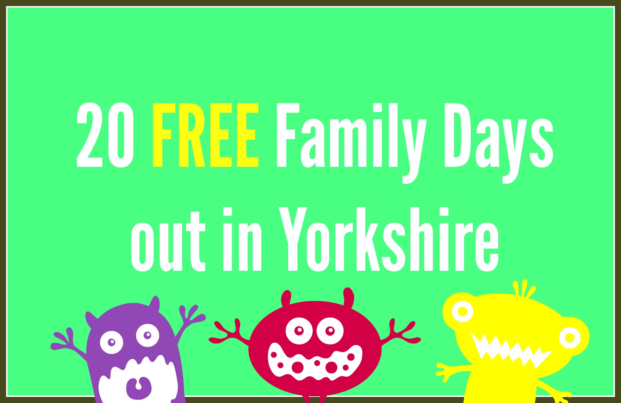 20 FREE family days out in Yorkshire