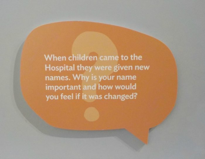 Question about names at The Foundling Museum