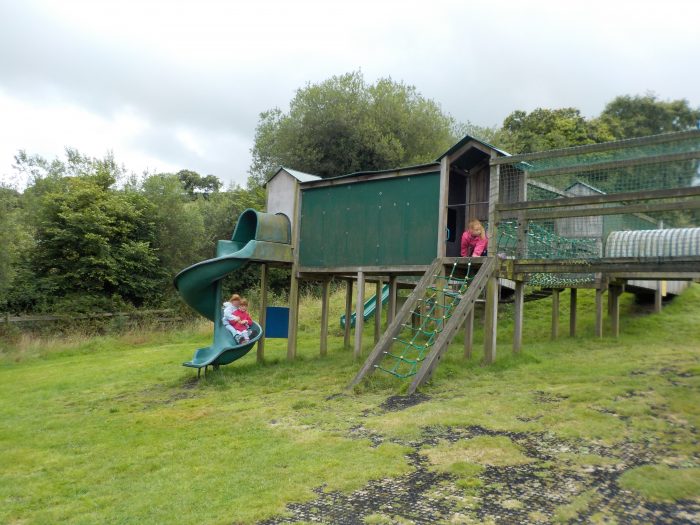 The play frame at The Miniature Pony Centre