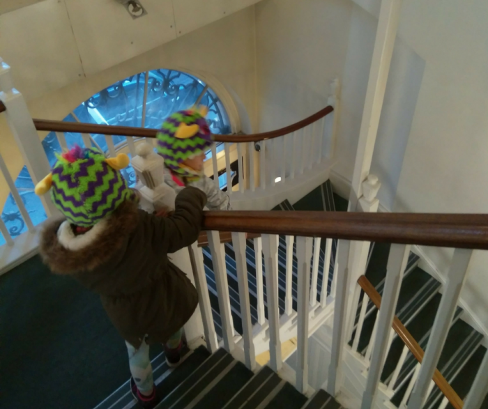 YHA London St Pauls stairs