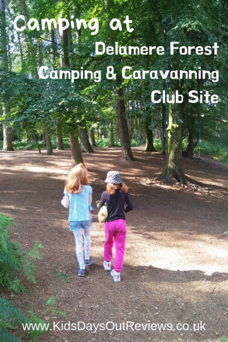 Camping at Delamere Forest - a review