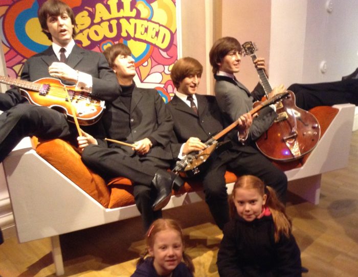 Madame Tussauds London with kids