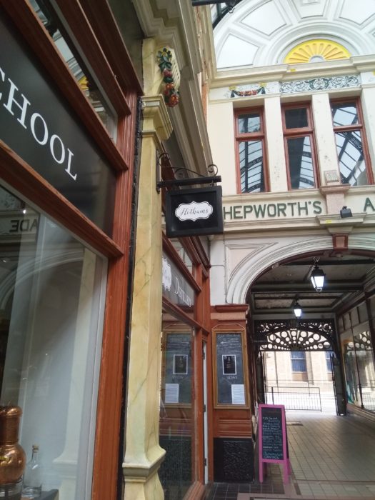 Hotham's Gin School Hepworth's Arcade